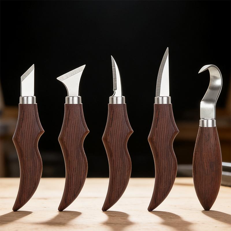 5-teiliges Holzschnitzmesser-S – Wood Chisel Set Bewertung und Preis