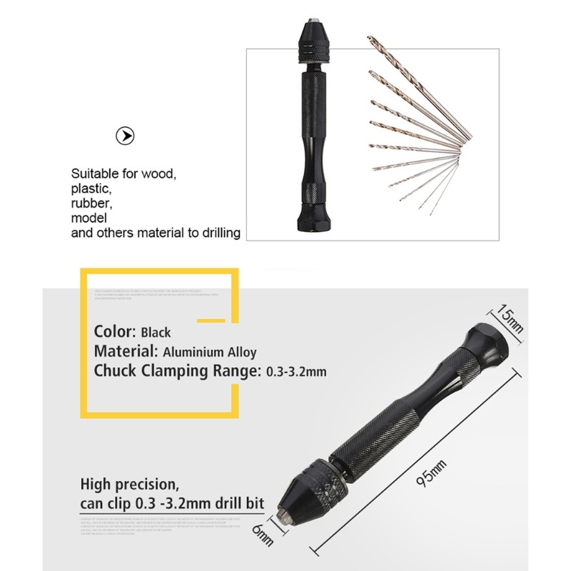Micro Mini Handbohrer Set Manu – Woodworking Resin Bewertung und Preis